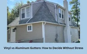Vinyl vs Aluminum Gutters: How to Decide Without Stress