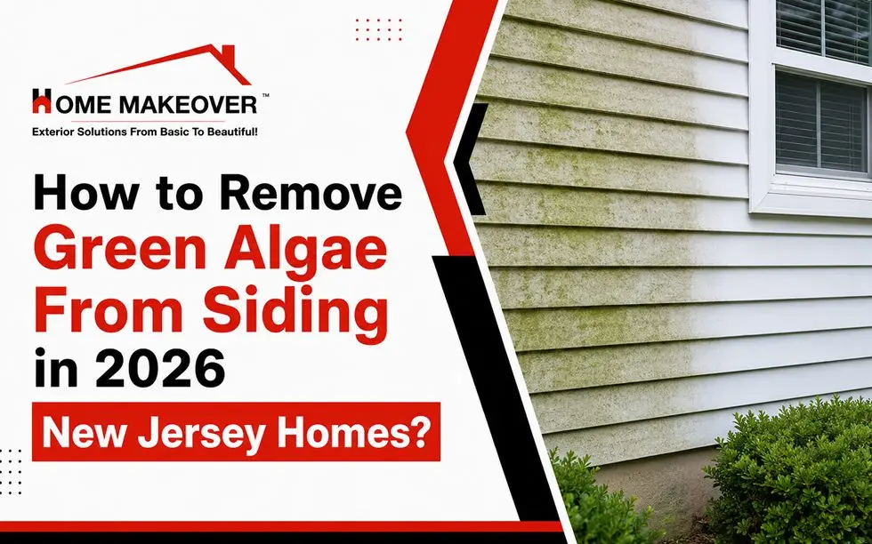 how to remove green algae from siding