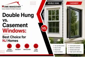 Double Hung vs Casement Windows: Best Choice for NJ Homes