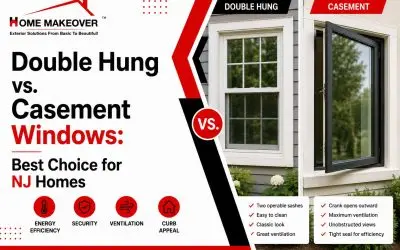 Double Hung vs Casement Windows: Best Choice for NJ Homes