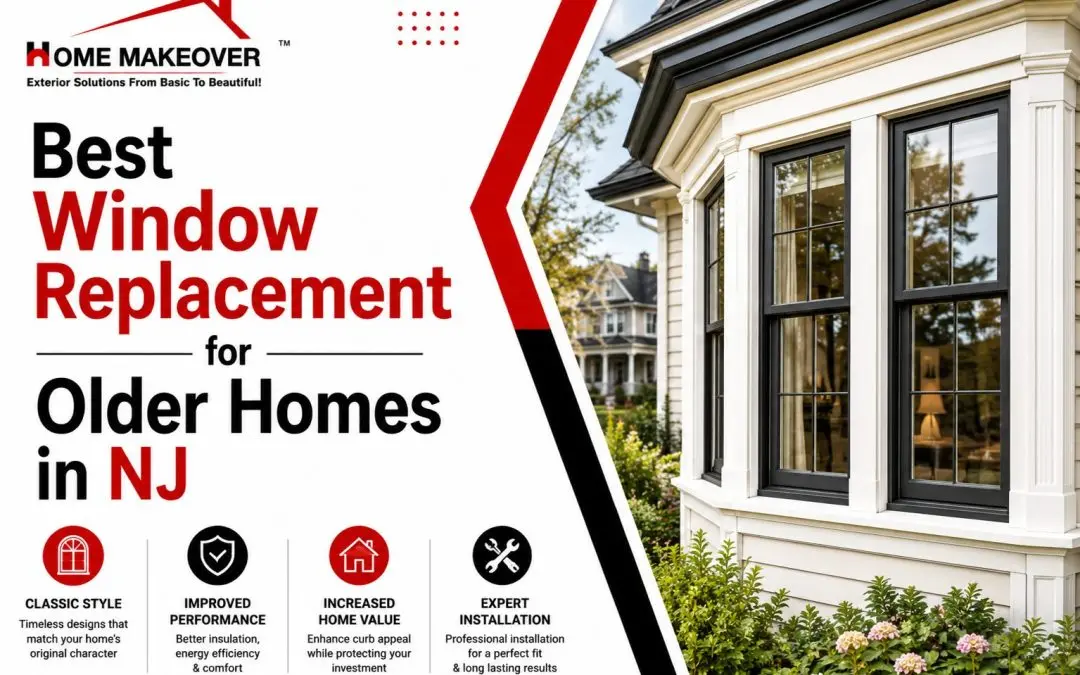 Best Window Replacement for Older Homes in NJ