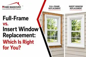 Full-Frame vs. Insert Window Replacement: Which Is Right for You?