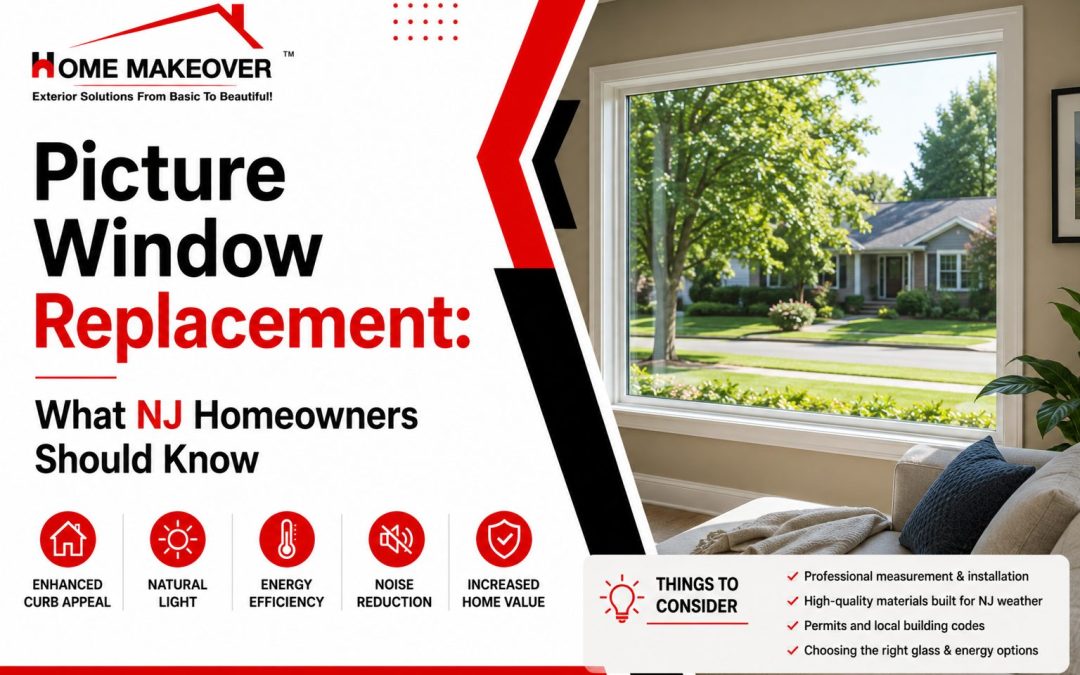 Picture Window Replacement: What NJ Homeowners Should Know