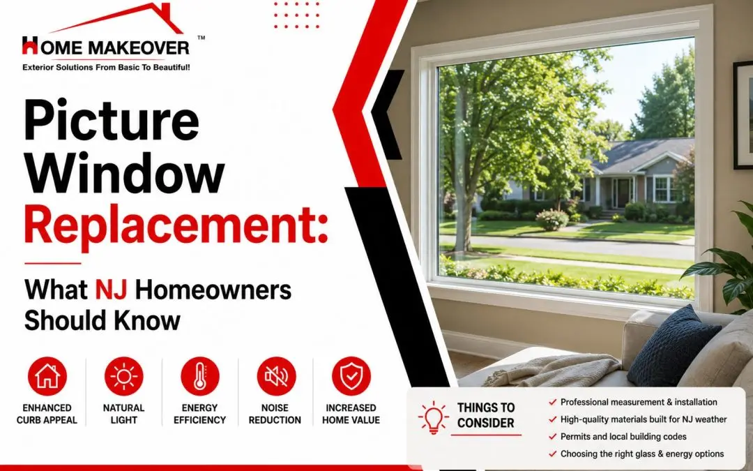 Picture Window Replacement: What NJ Homeowners Should Know