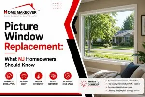 Picture Window Replacement: What NJ Homeowners Should Know