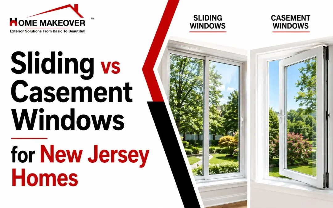 Sliding vs. Casement Windows for New Jersey Homes (2026 Guide)