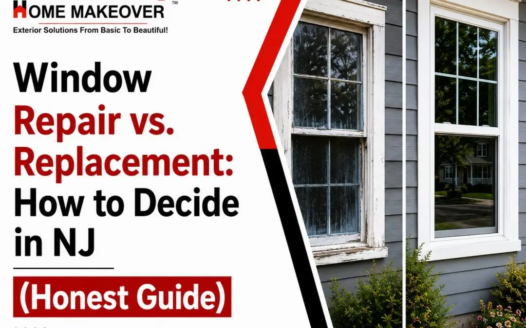 Window Repair vs. Replacement: How to Decide in NJ